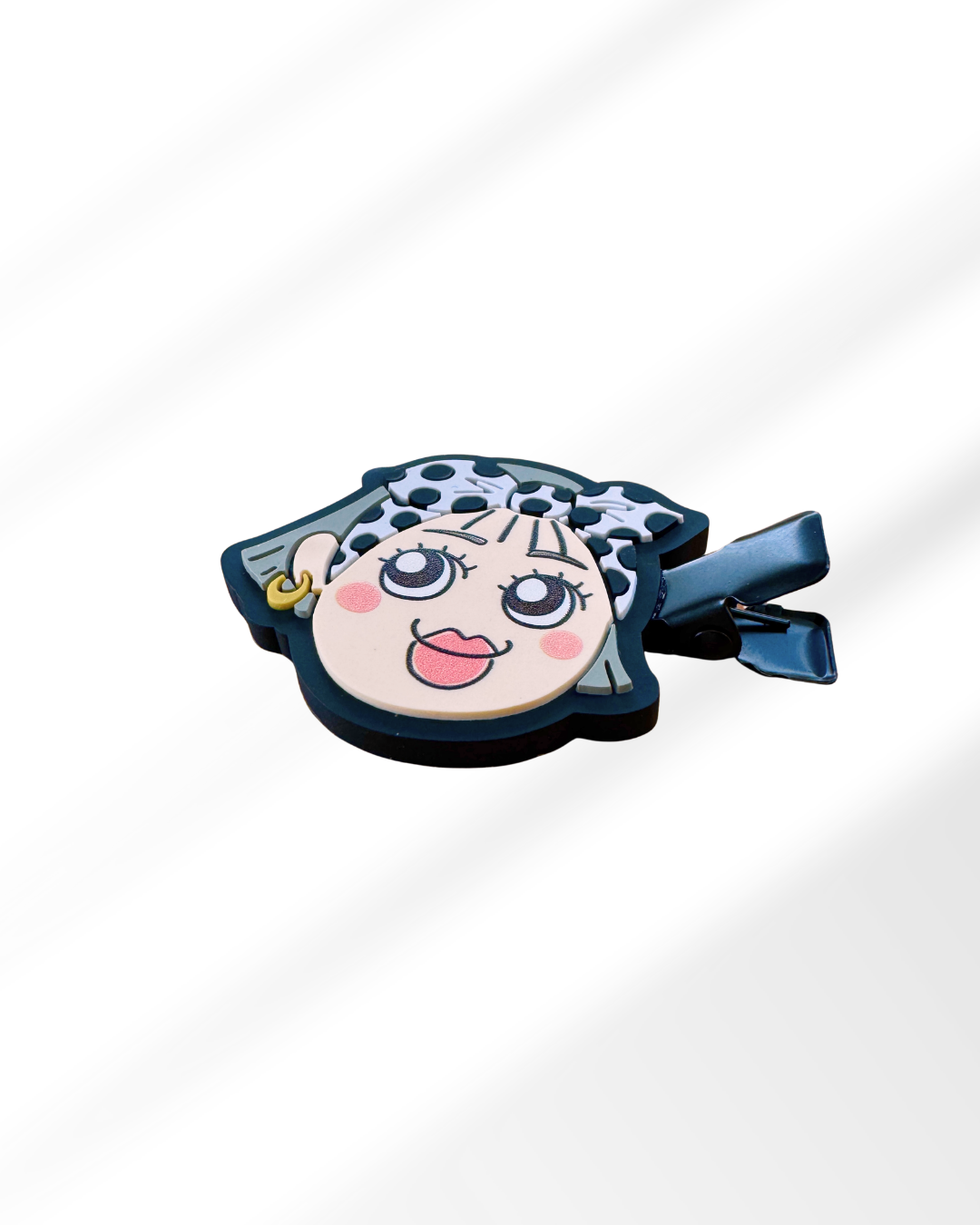 ハシモトイラストのヘアクリップ（２個セット）